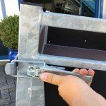 Loady enkelas 200x130cm Aanhangwagens Zuid-Holland 2.0 sluiting