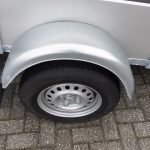 Loady enkelas Alu 257x132cm bakwagens enkelas Aanhangwagens Zuid Holland enkelas